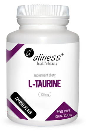 ALINESS L-Taurine 800 mg x 100 Vege caps